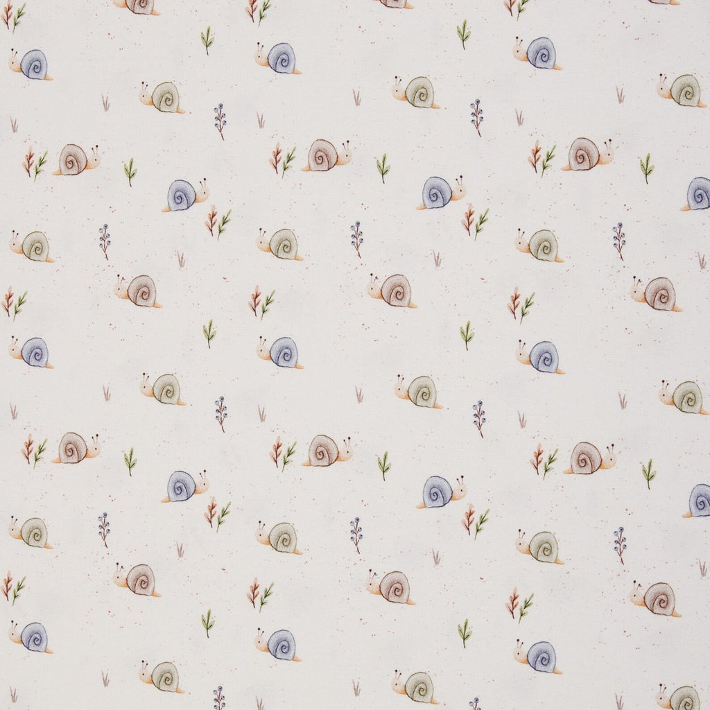 Jersey Stoff - Life in the Forest - Schnecke Christiane Zielinski (Meterware ab 0.50m)