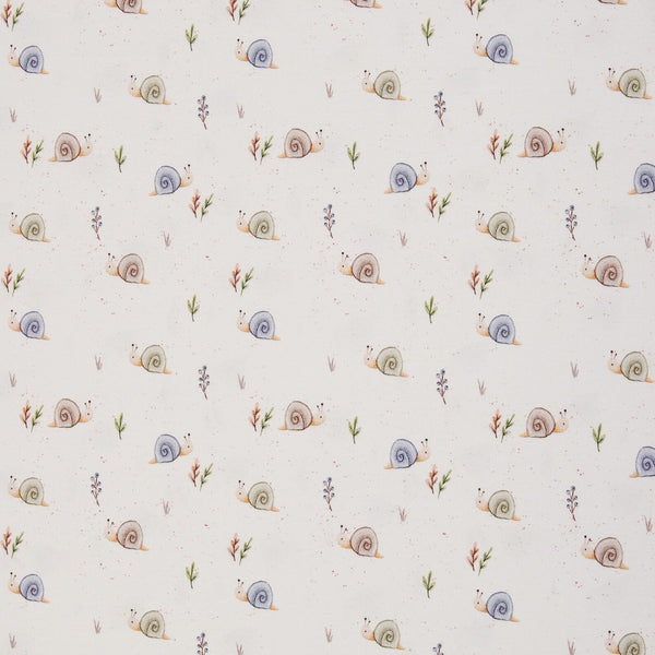 Jersey Stoff - Life in the Forest - Schnecke Christiane Zielinski (Meterware ab 0.50m)