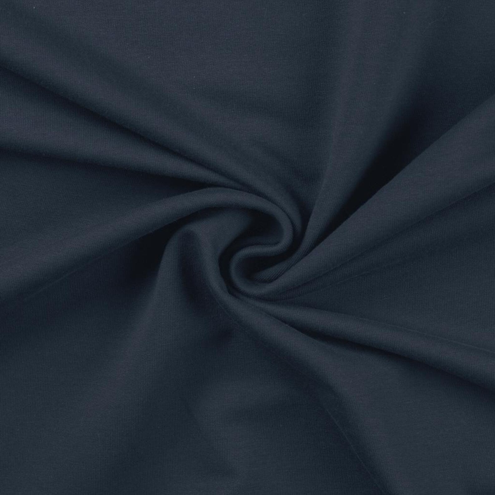 French Terry - Uni Marine (Meterware ab 0.5m)