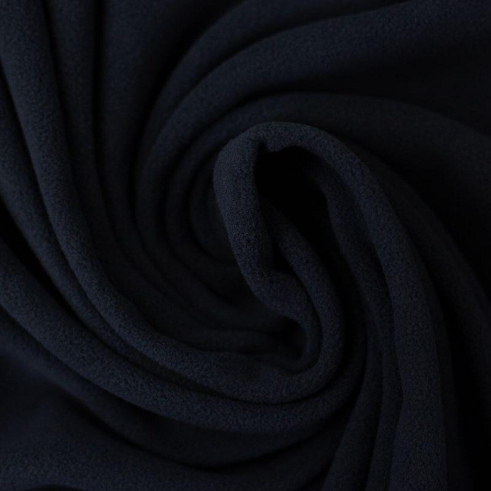 Fleece Fiona - Antipilling - Microfleece - Dunkelblau (Meterware ab 0.50m)