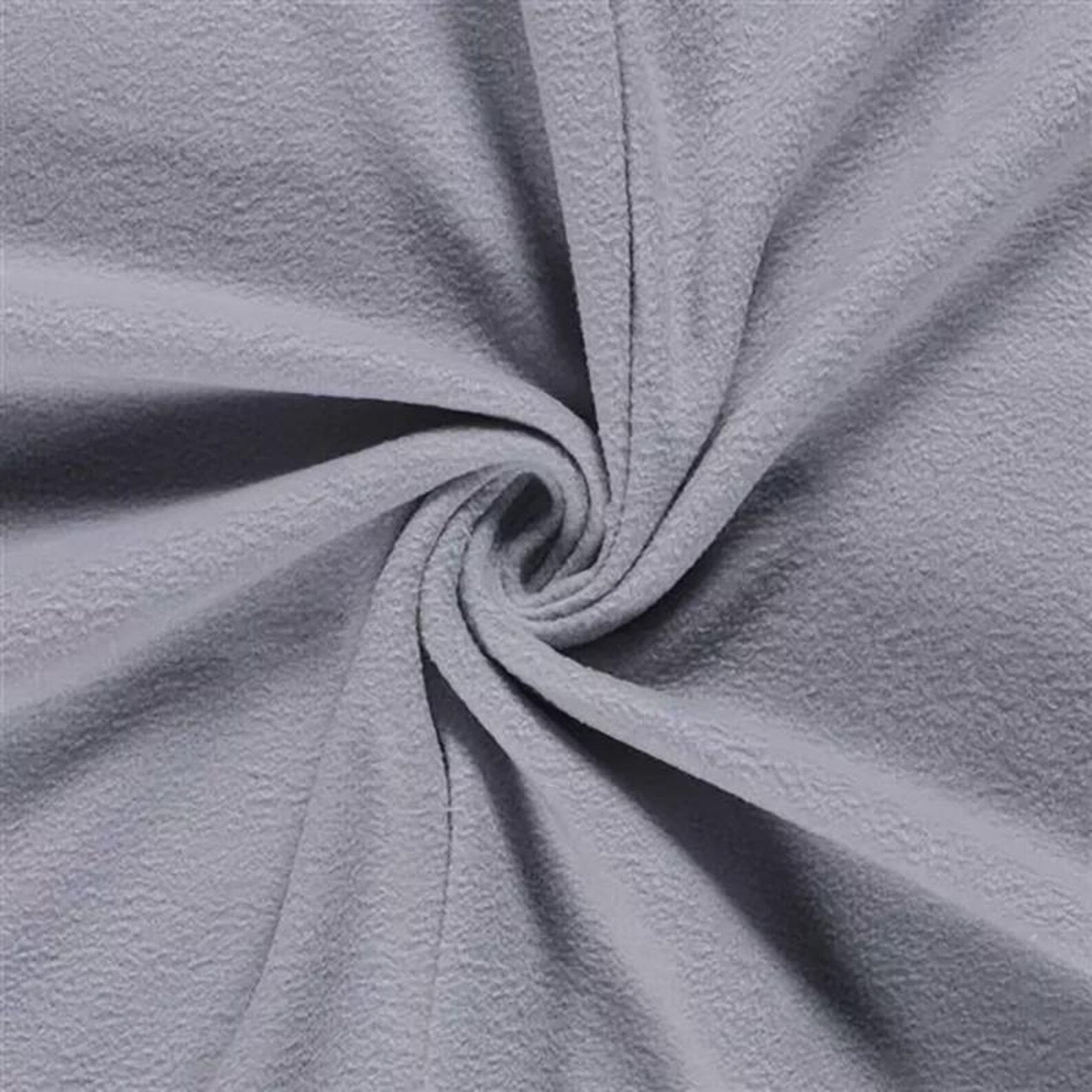 Fleece Fiona - Antipilling - Microfleece - Grau (Meterware ab 0.50m)