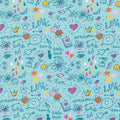 Jersey Stoff - Girly (Meterware ab 0.50m)