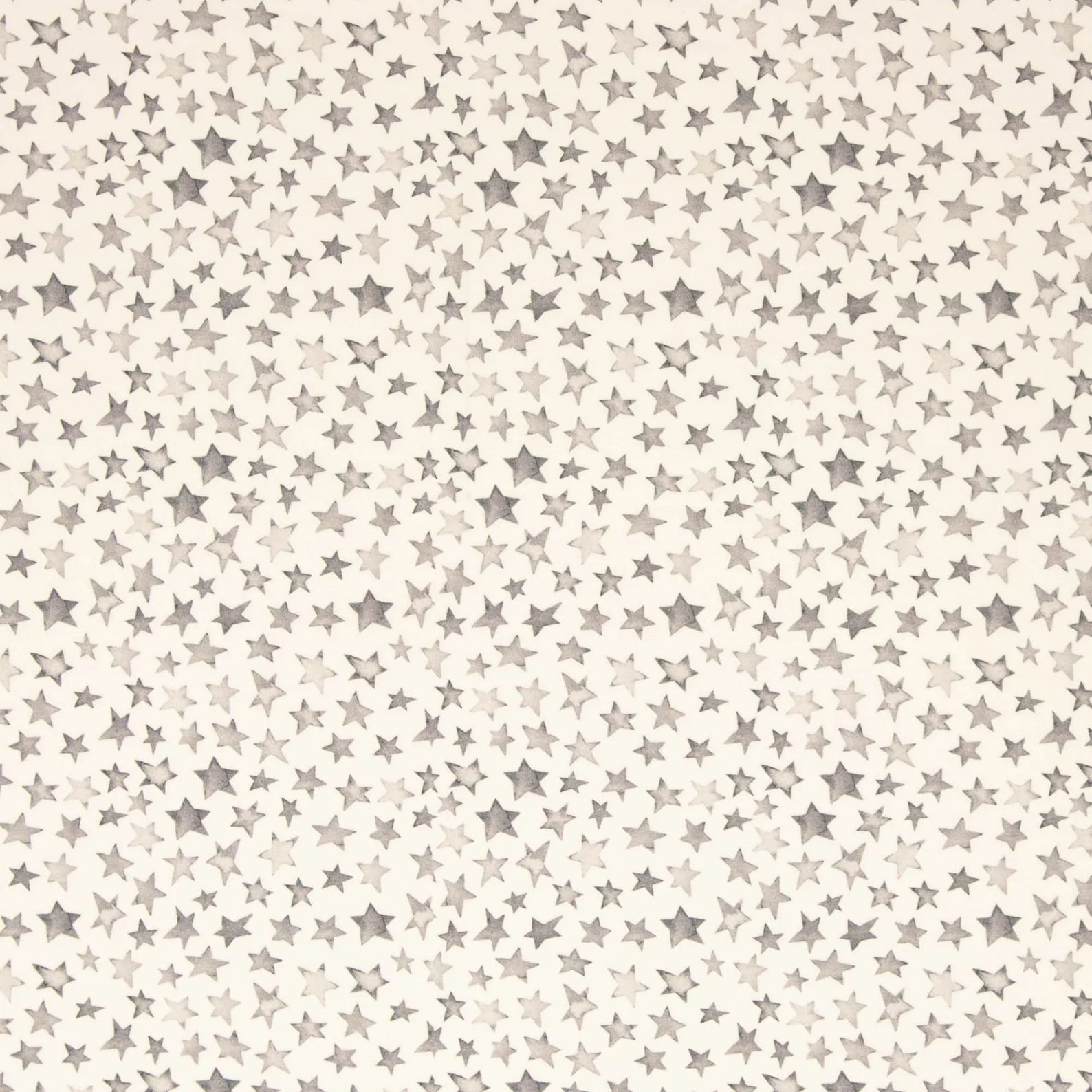 Jersey Stoff - Sterne (Meterware ab 0.50m)