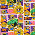 Jersey Stoff - Minions (Meterware ab 0.50m)