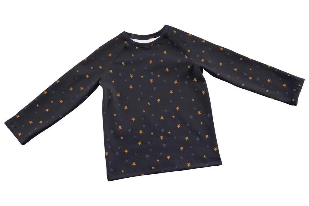 Jersey Stoff - Stars (Meterware ab 0.50m)