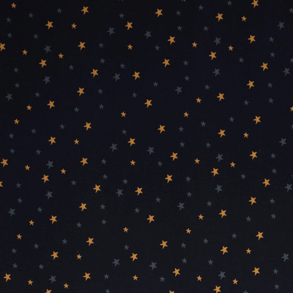 Jersey Stoff - Stars (Meterware ab 0.50m)