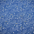 French Terry Stoff - Smile (Meterware ab 0.50m)