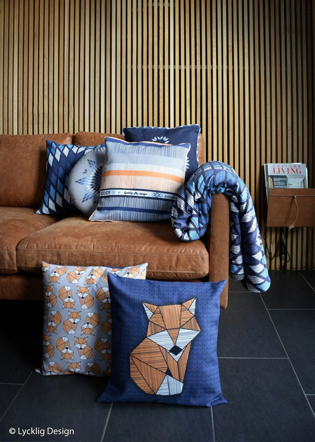 Panel - Cozy Pillow Panel - Blue