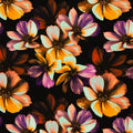 French Terry Volzel Aquarell - floral (Meterware ab 0.50m)