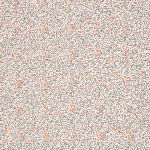 Baumwolle Webware Stoff - Tumba, Ornamente, Yoga, Floral - orange (Meterware ab 0.50m)