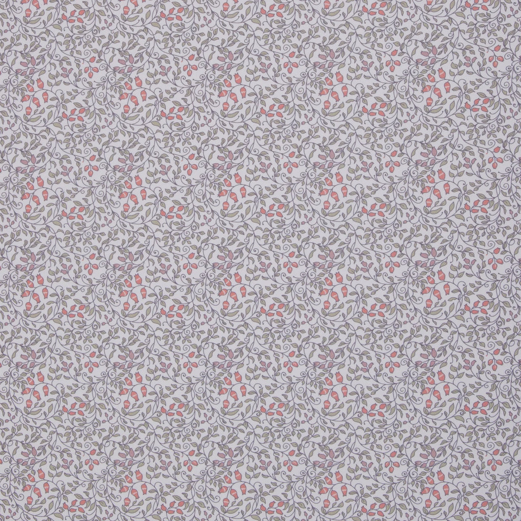 Baumwolle Webware Stoff - Tumba, Ornamente, Yoga, Floral - rosa (Meterware ab 0.50m)