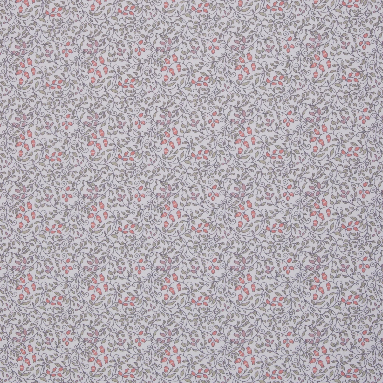Baumwolle Webware Stoff - Tumba, Ornamente, Yoga, Floral - rosa (Meterware ab 0.50m)