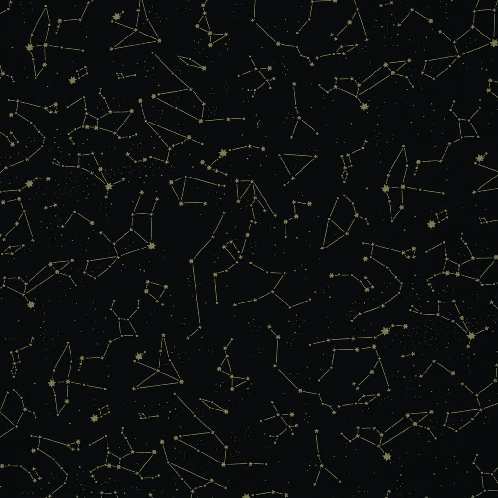 Jersey Stoff - Astra by käselotti - Schwarz (Meterware ab 0.50m)
