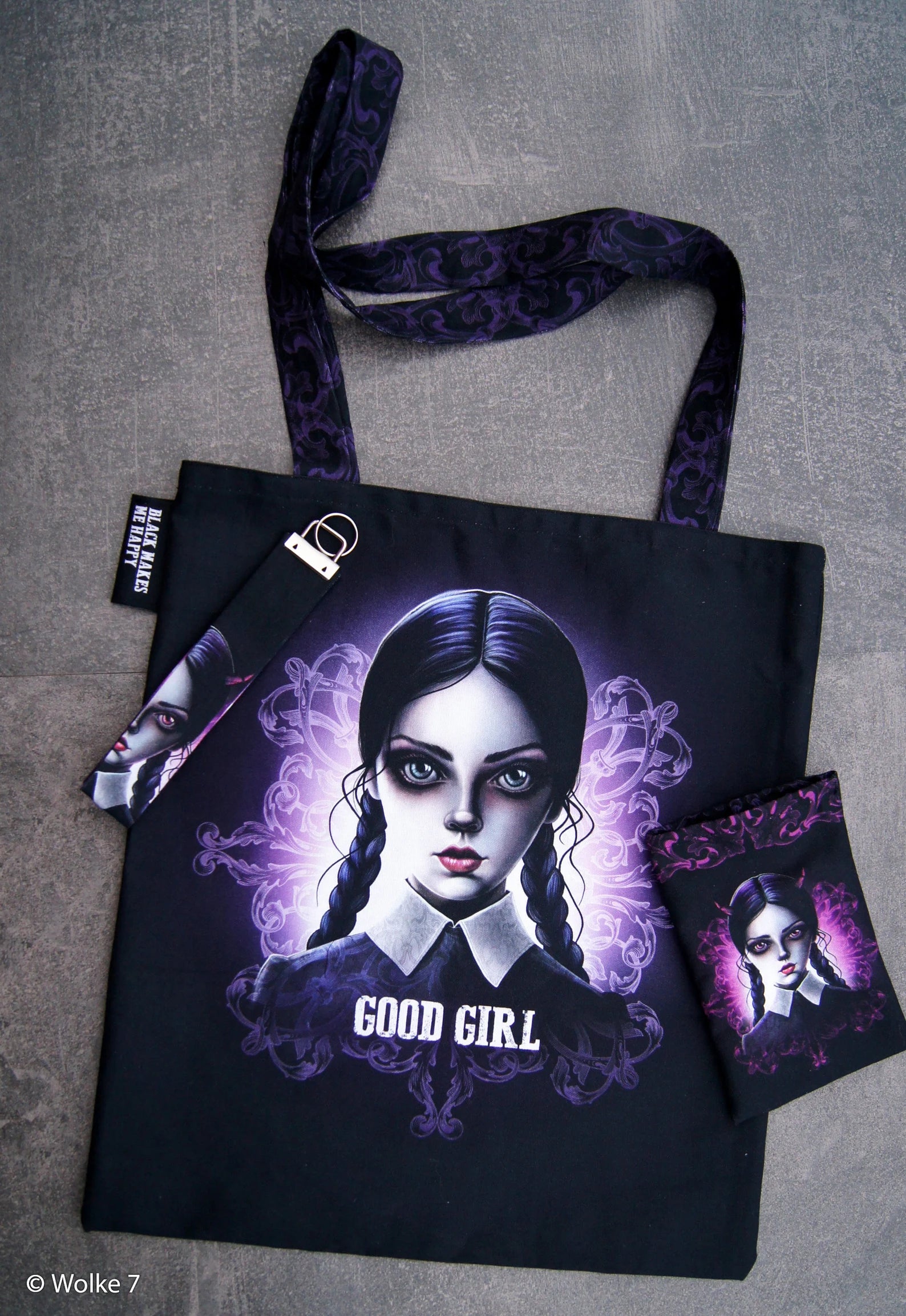 Panel Canvas - Halloween Bag - Thorsten Berger (Panellänge 85cm/Pro Stück)