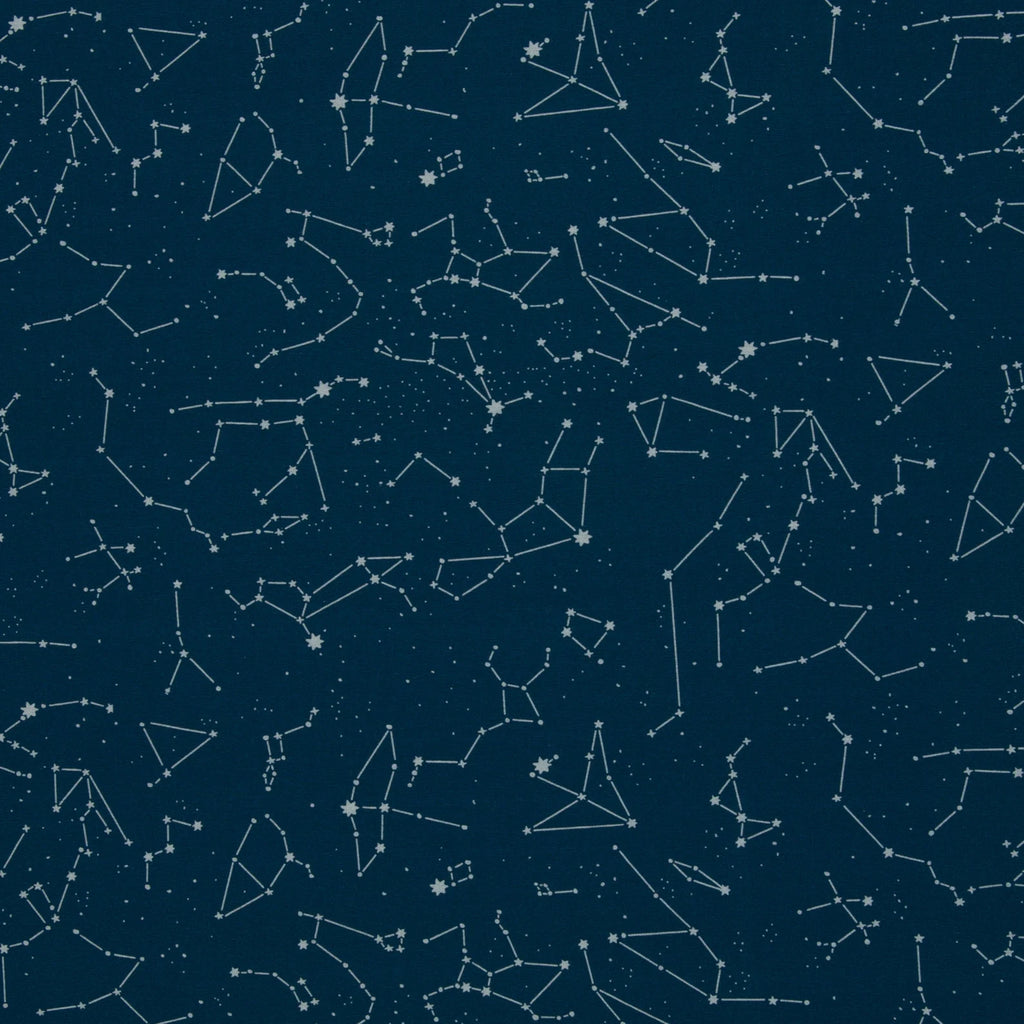 Jersey Stoff - Astra by käselotti - Blau (Meterware ab 0.50m)