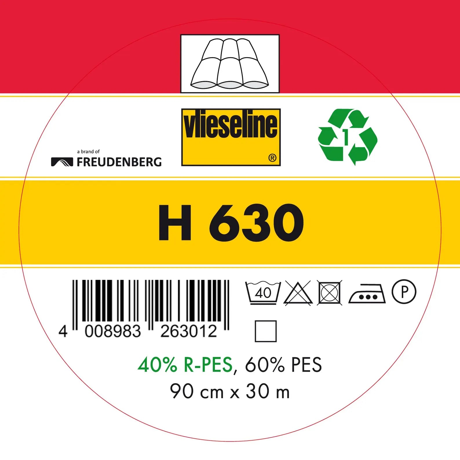 Vlieseline H630 (Meterware ab 0.50m)
