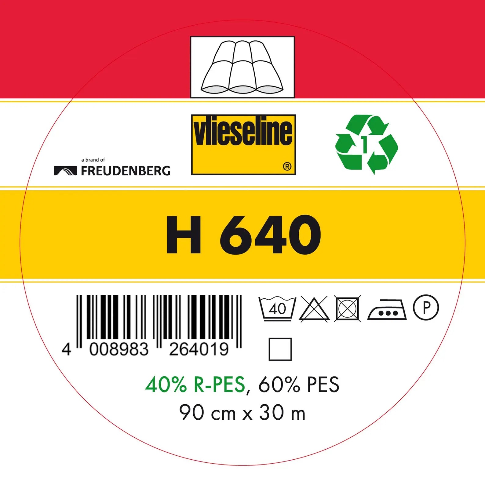 Vlieseline H640 (Meterware ab 0.50m)