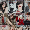 Canvas - Dekostoff - Magazincover - Fashion (Meterware ab 0.50m)
