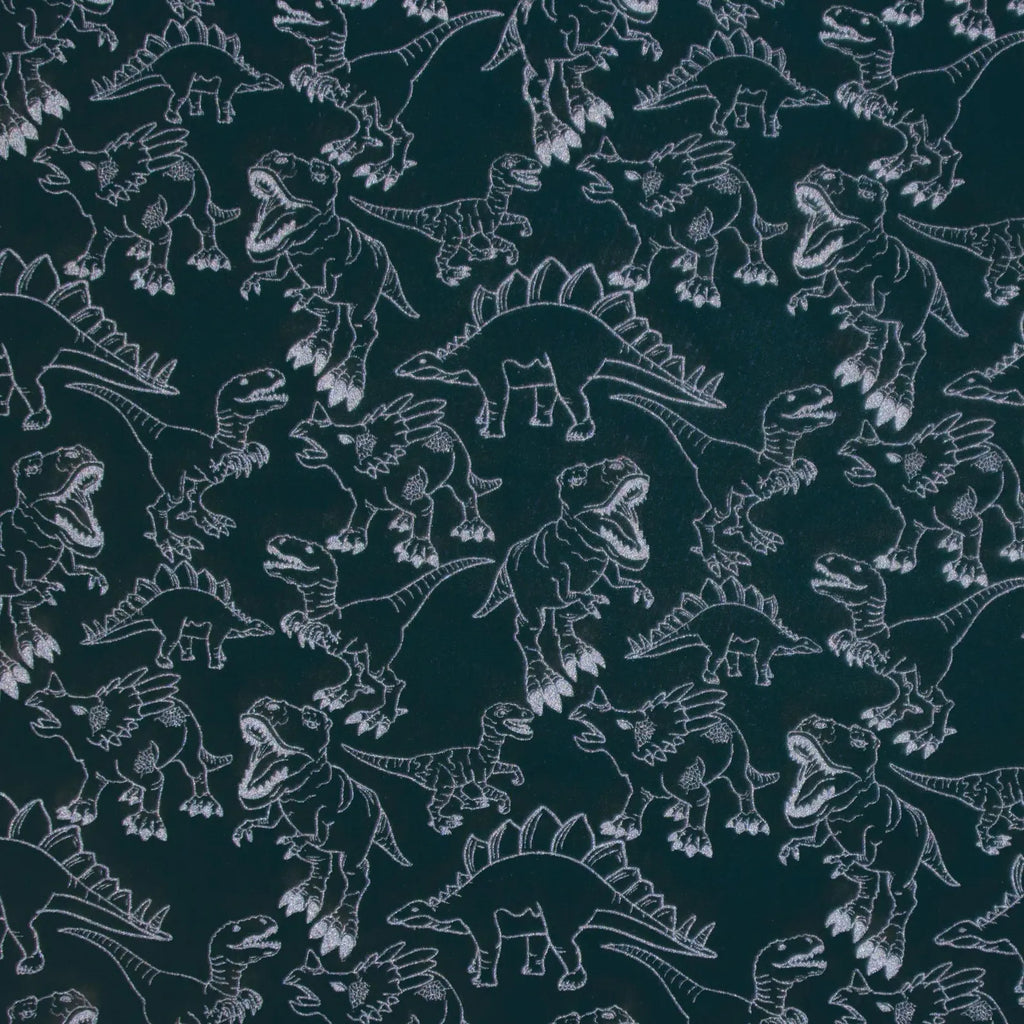 Softshell - reflektierender Druck - Dino (Meterware ab 0.50m)