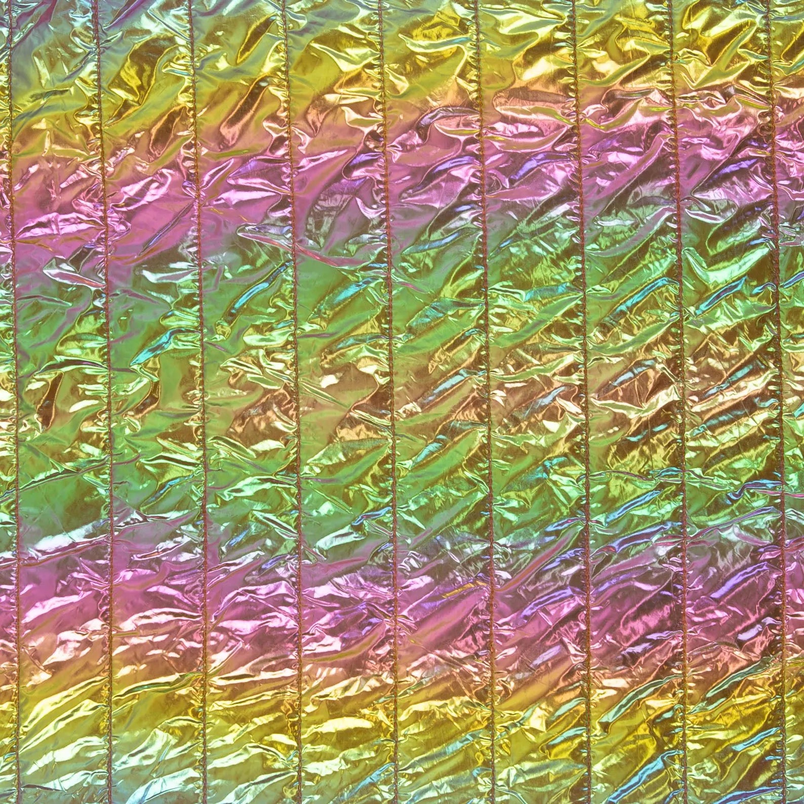 Steppstoff - Stepper - Jackenstoff - Rainbow - Emine (Meterware ab 0.50m)