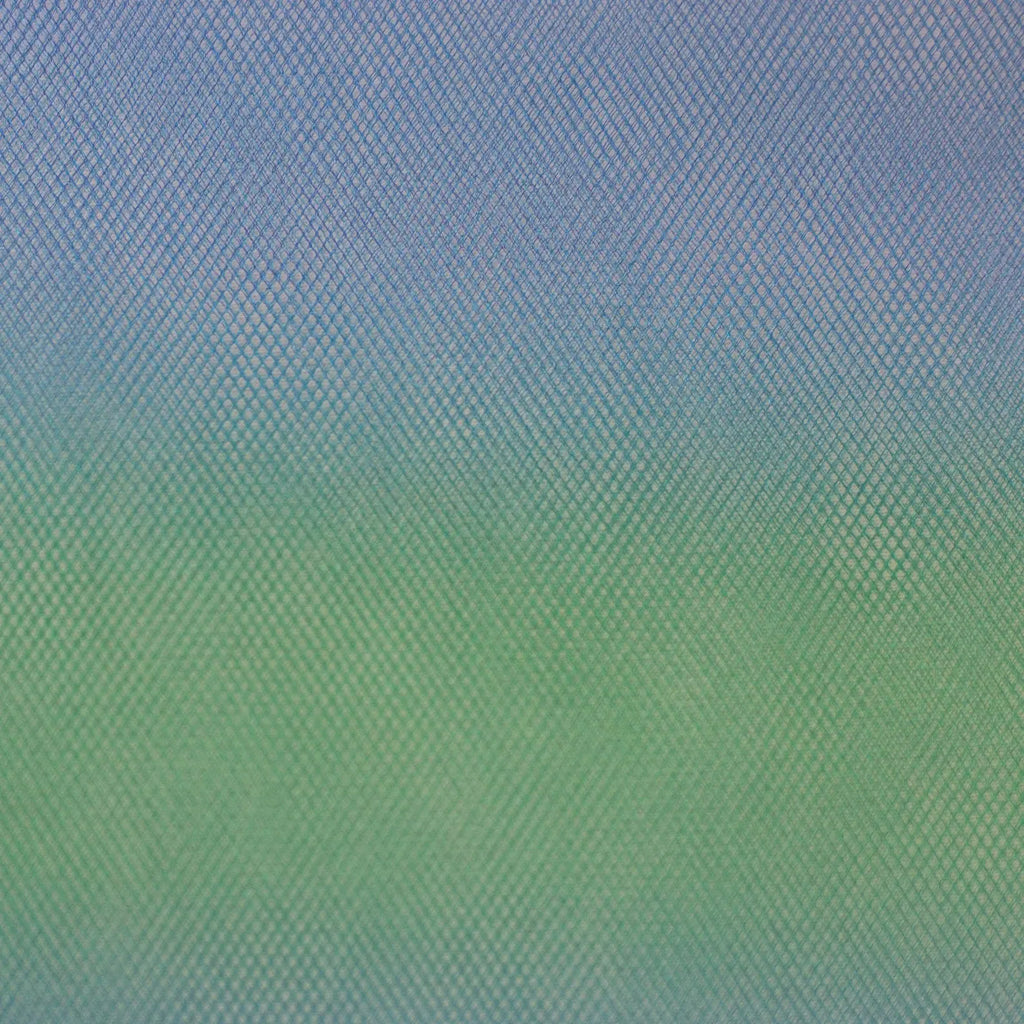 Tüll - Ombre blau (Meterware ab 0.50m)