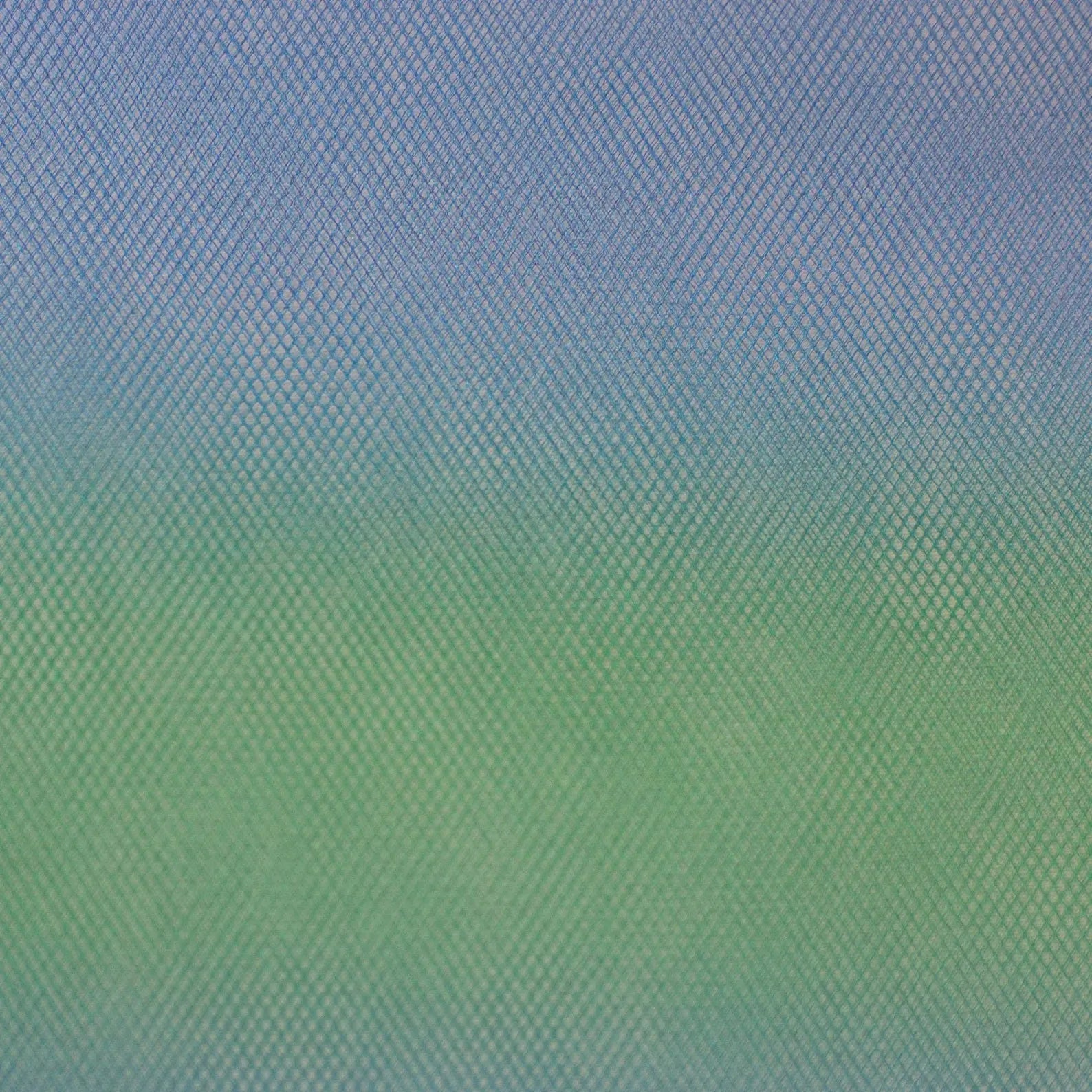 Tüll - Ombre blau (Meterware ab 0.50m)