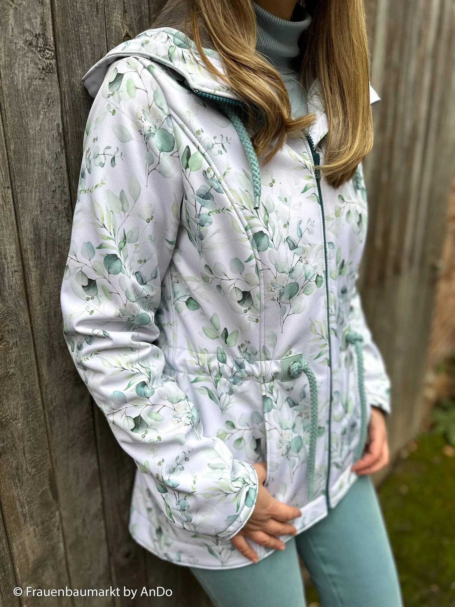 NANO Softshell - Eukalyptus (Meterware ab 0.50m)