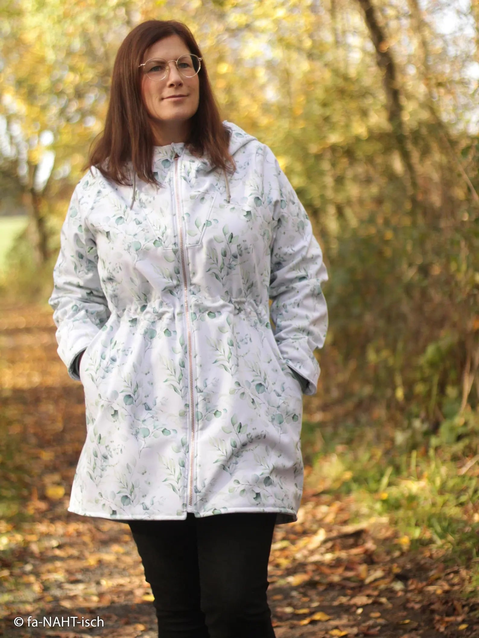 NANO Softshell - Eukalyptus (Meterware ab 0.50m)