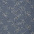 Baumwolle Jeansstoff - Hellblau mit Stickerei (Meterware ab 0.50m)