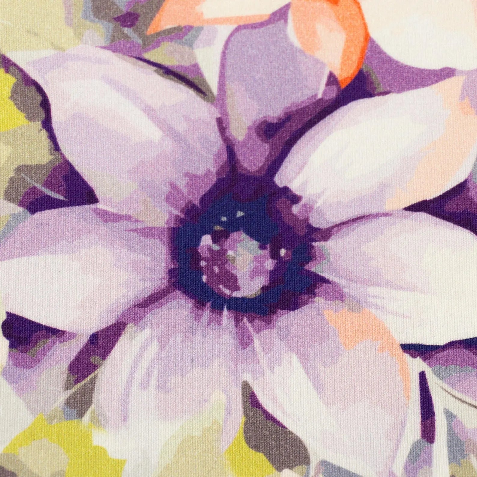 Jersey Stoff - Flora (Meterware ab 0.50m)