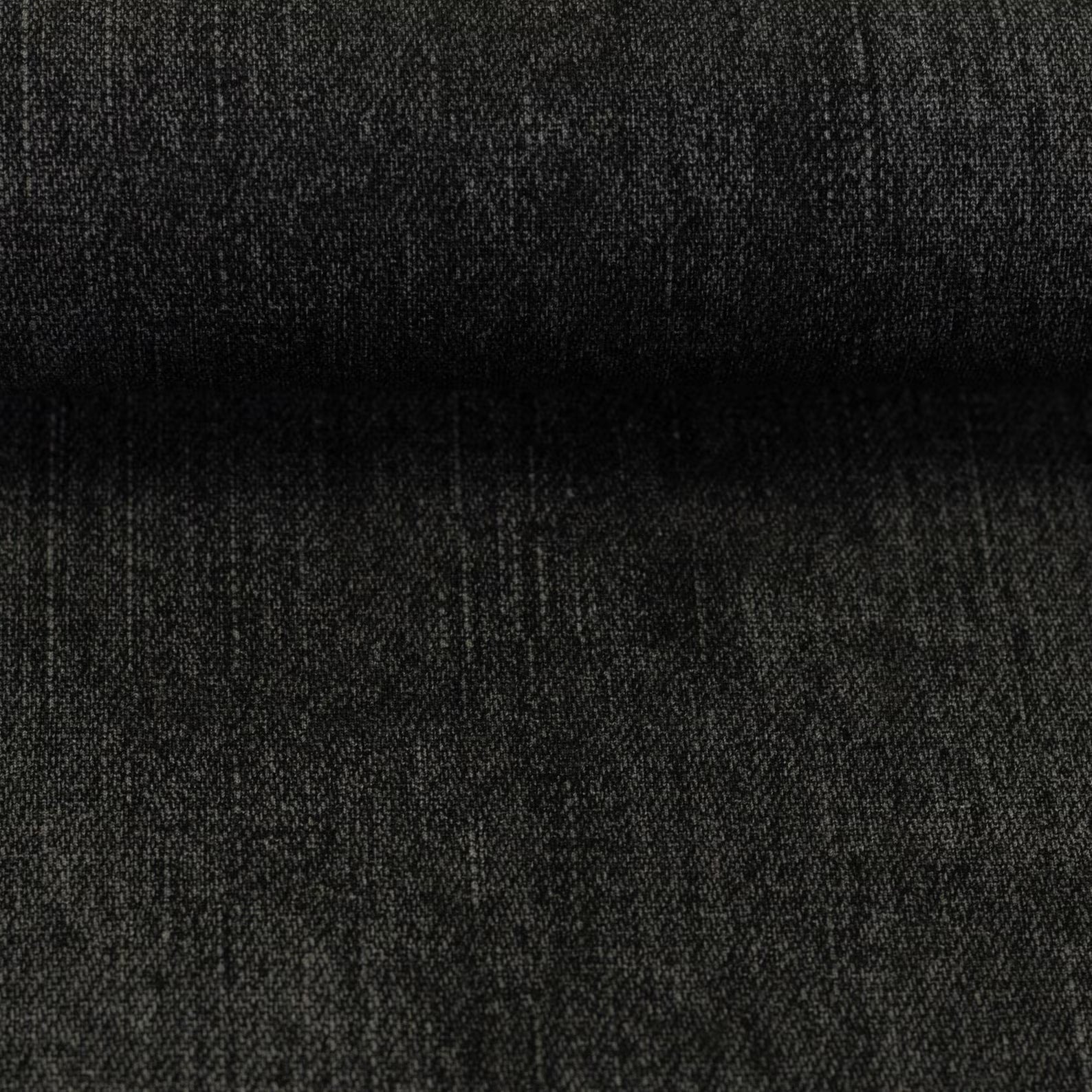 French Terry Stoff - Denim schwarz (Meterware ab 0.50m)