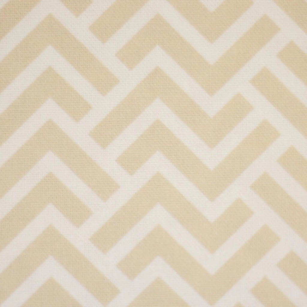 Canvas - Dekostoff - Zickzack Mona Beige (Meterware ab 0.50m)