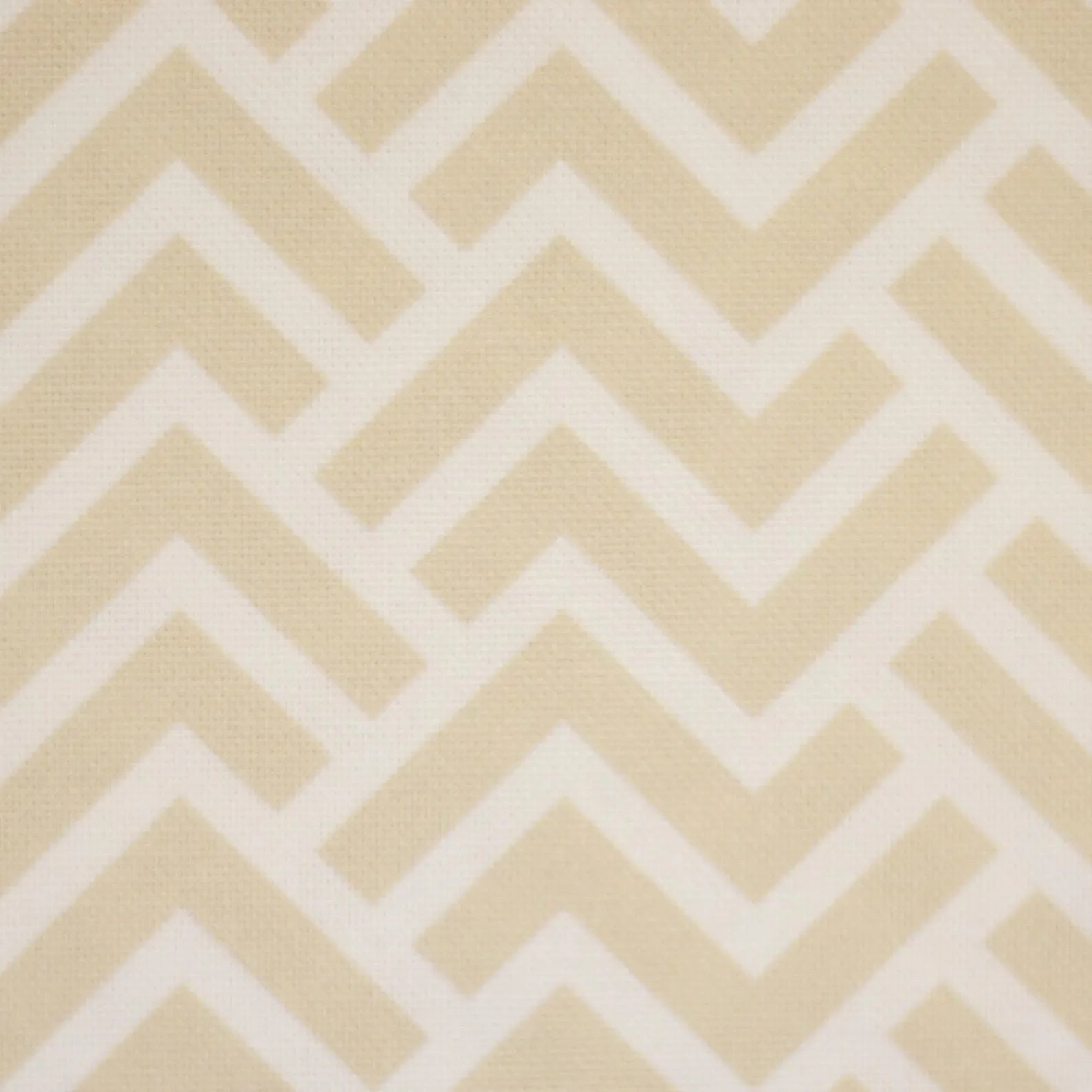 Canvas - Dekostoff - Zickzack Mona Beige (Meterware ab 0.50m)