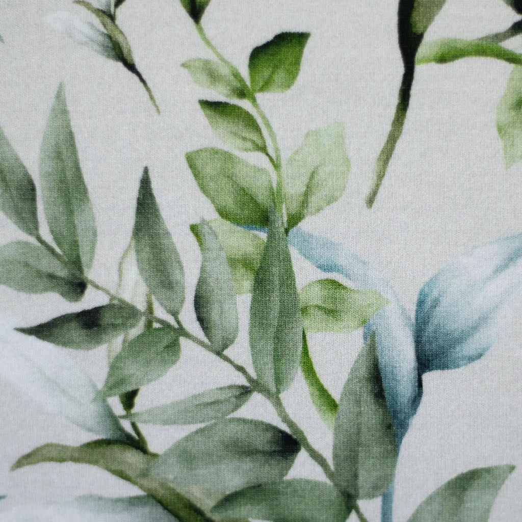 Jersey Stoff - Blüten Summer (Meterware ab 0.50m)