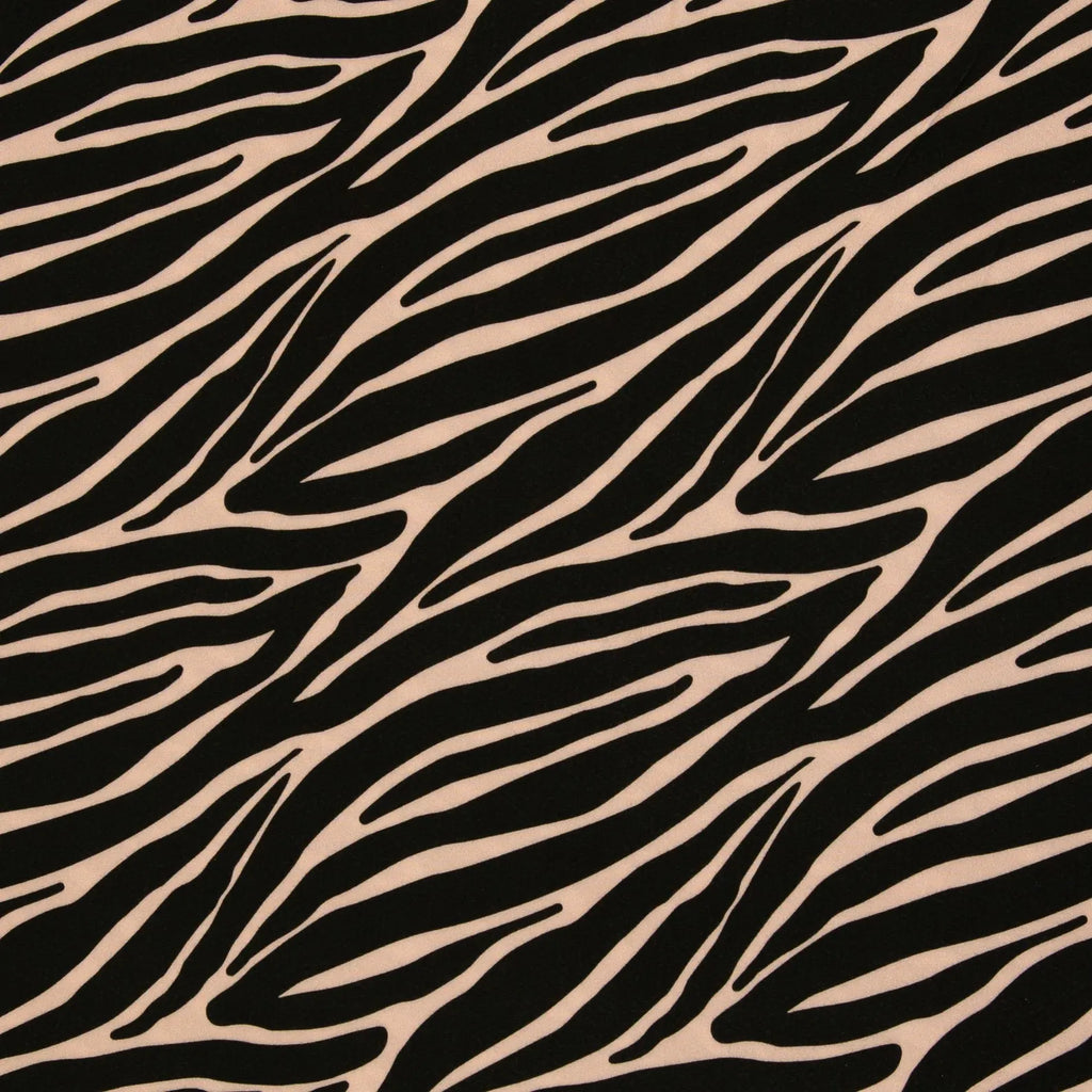 Viskose Webware - Zebra Ampfing (Meterware ab 0.50m)