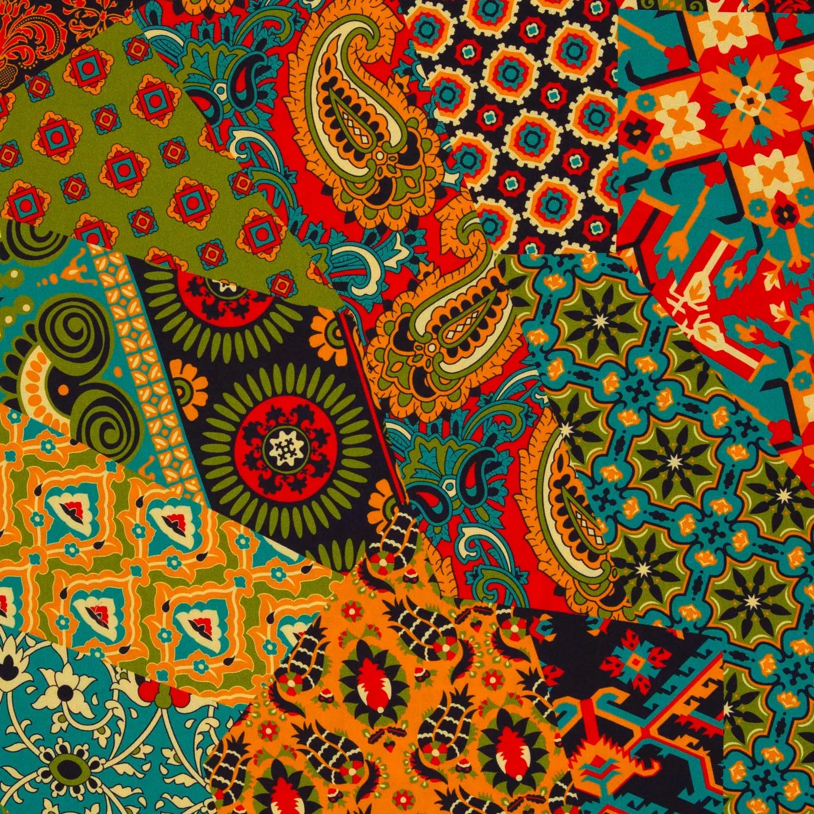 Viskose Webware - Vintage Donna (Meterware ab 0.50m)