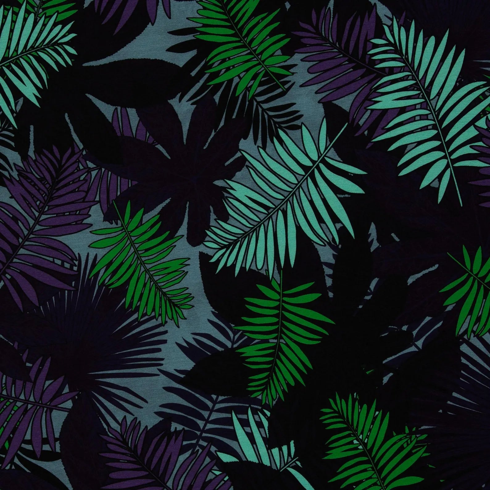 Jersey Stoff - Tropical - Sea you later by Thorsten Berger - Kombistoff (Meterware ab 0.50m)