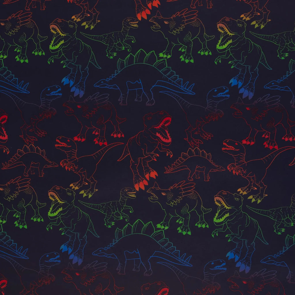 Regenjackenstoff - Dinos (Regendorf) (Meterware ab 0.50m)