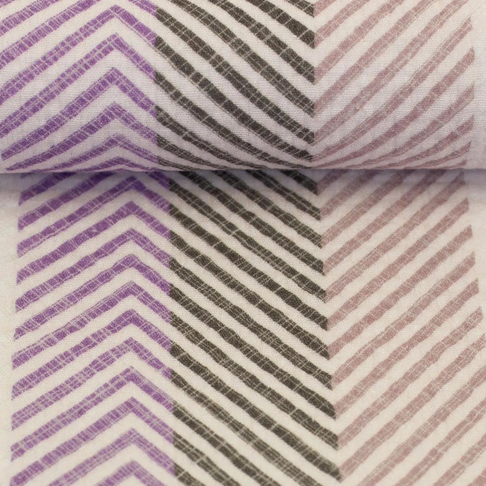 Musselin Stoff - Thea bunt (Meterware ab 0.50m)