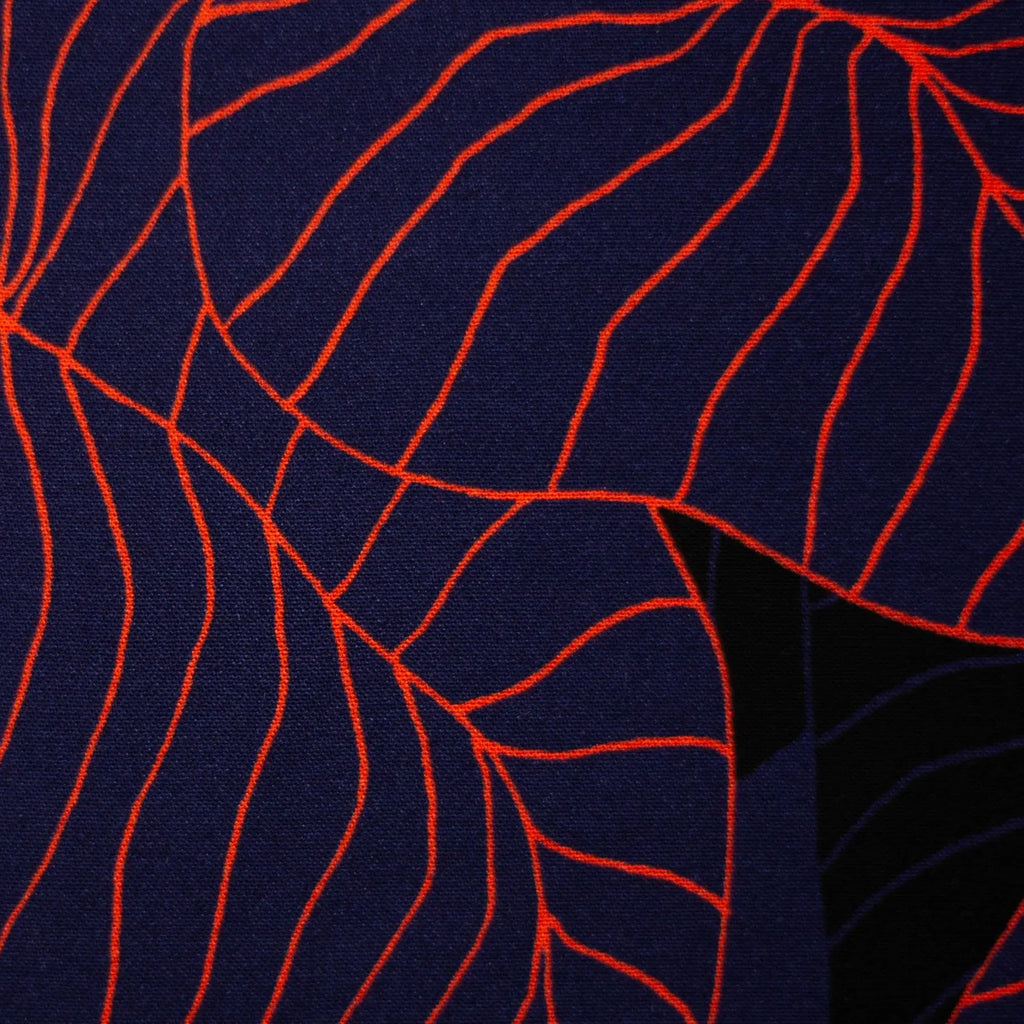 Viskose Webware - Tropical Forest by Thorsten Berger - Lila (Meterware ab 0.50m)