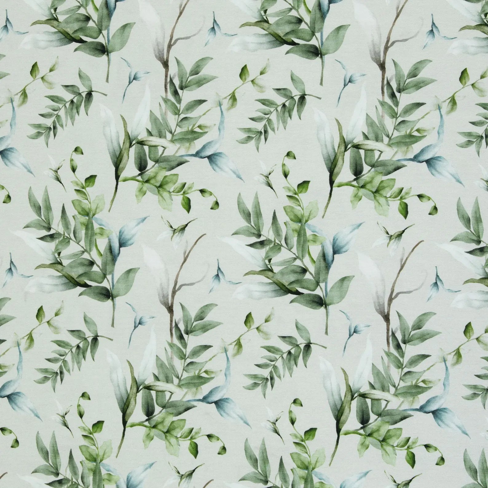 Jersey Stoff - Blüten Summer (Meterware ab 0.50m)