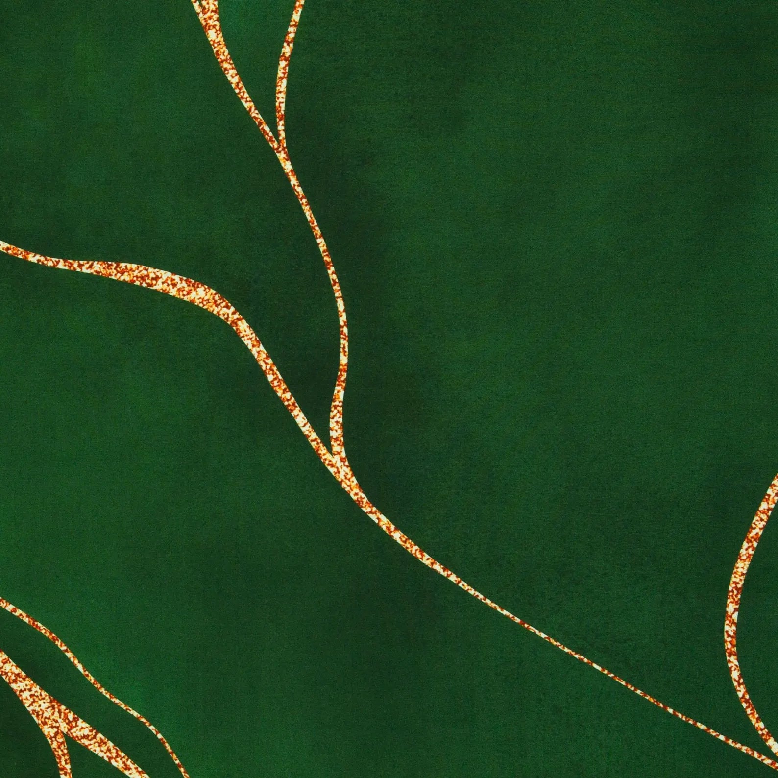 Viskose Webware - Green Wave Glitter Donna (Meterware ab 0.50m)