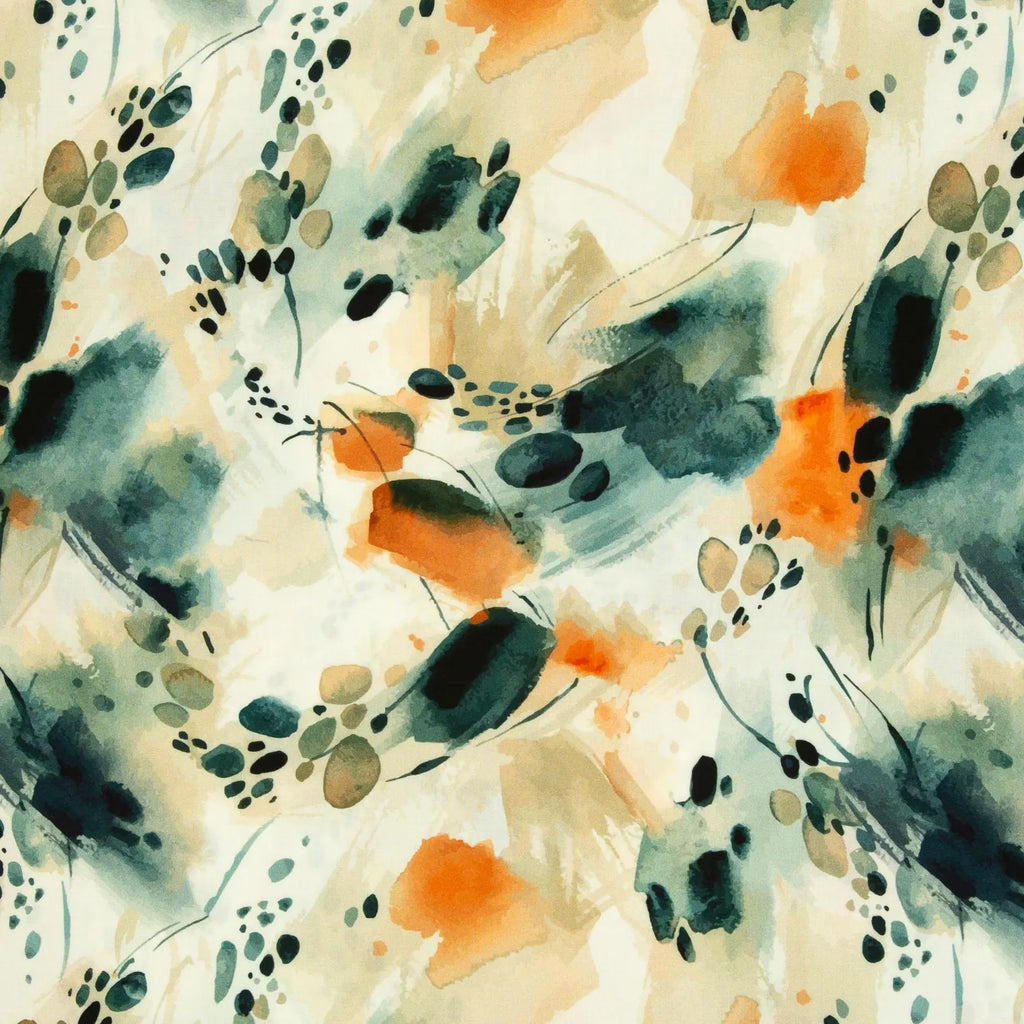 Viskose Webware - Aquarell Donna (Meterware ab 0.50m)