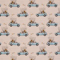 Jersey Stoff - Ferien (Girona) (Meterware ab 0.50m)