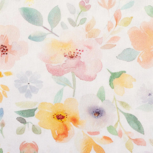 Baumwolle Webware - Blumen Aquarell (Tarrenz) (Meterware ab 0.50m)