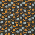 Jersey Stoff - Waldtiere - Finn (Meterware ab 0.50m)