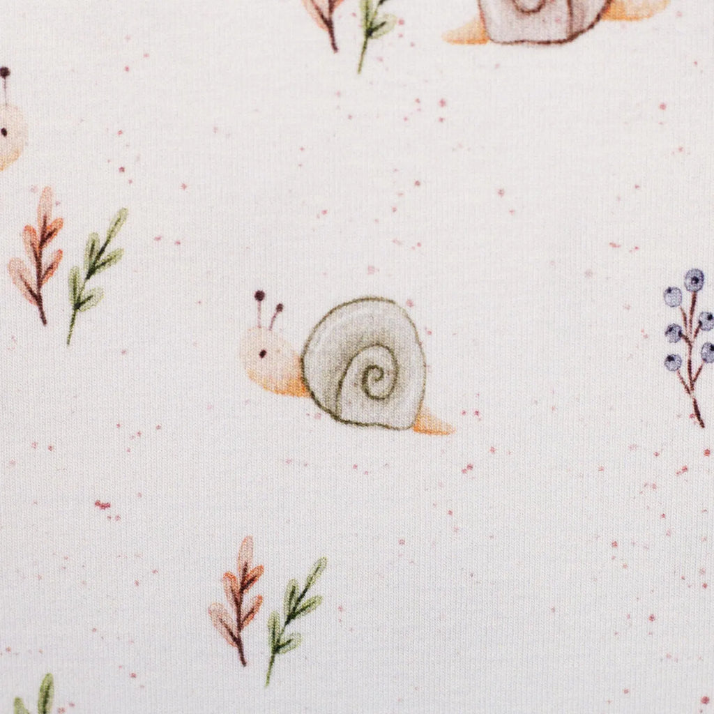 Jersey Stoff - Life in the Forest - Schnecke Christiane Zielinski (Meterware ab 0.50m)