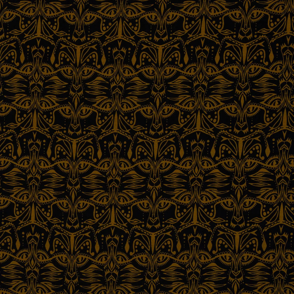 Viskose Jersey - Tigerelle by Cherry Picking - Tiger (Meterware ab 0.50m)