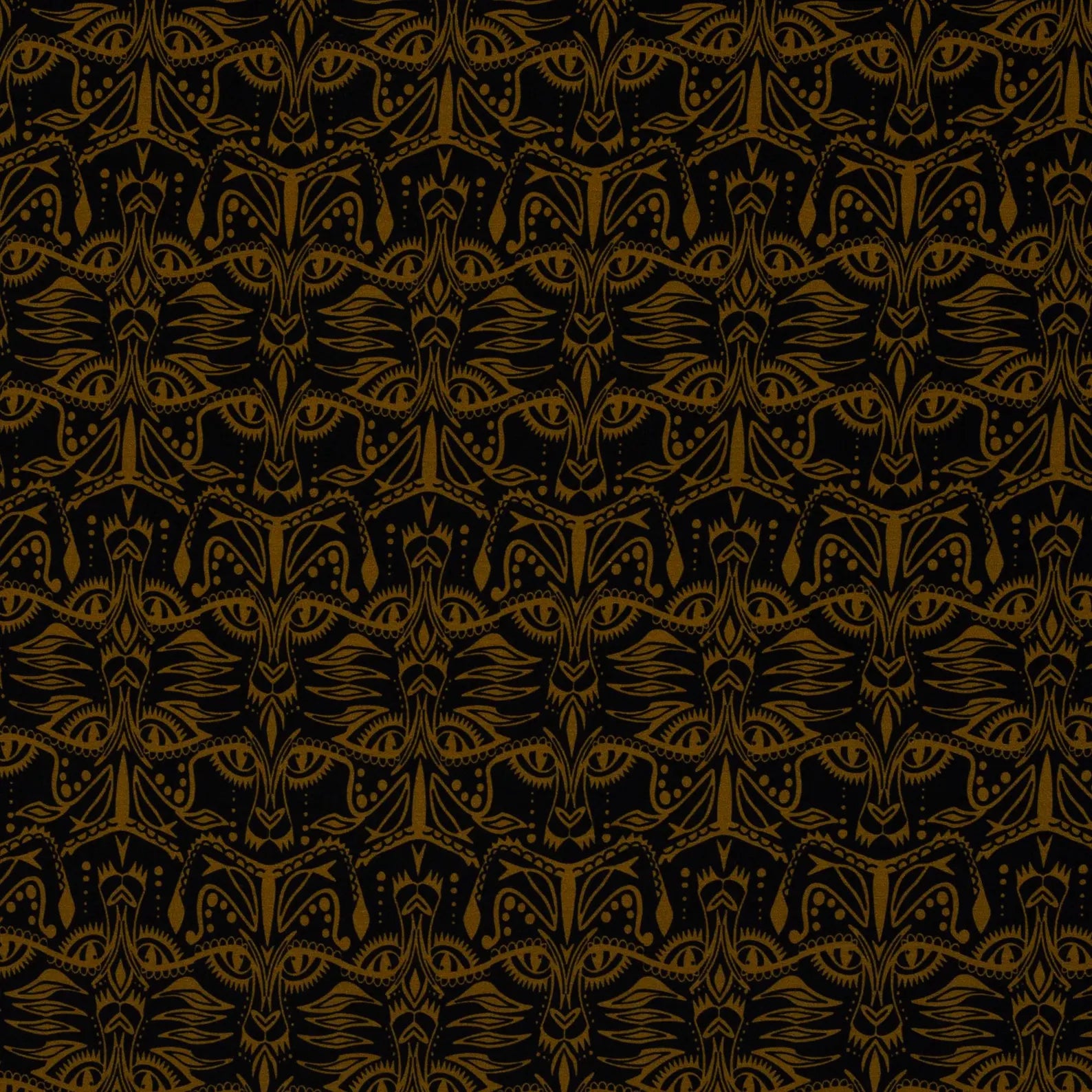 Viskose Jersey - Tigerelle by Cherry Picking - Tiger (Meterware ab 0.50m)