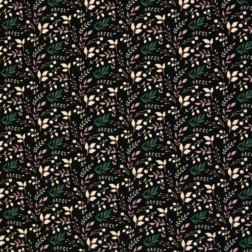 Modal French Terry - Frida Flowers (Meterware ab 0.5m)